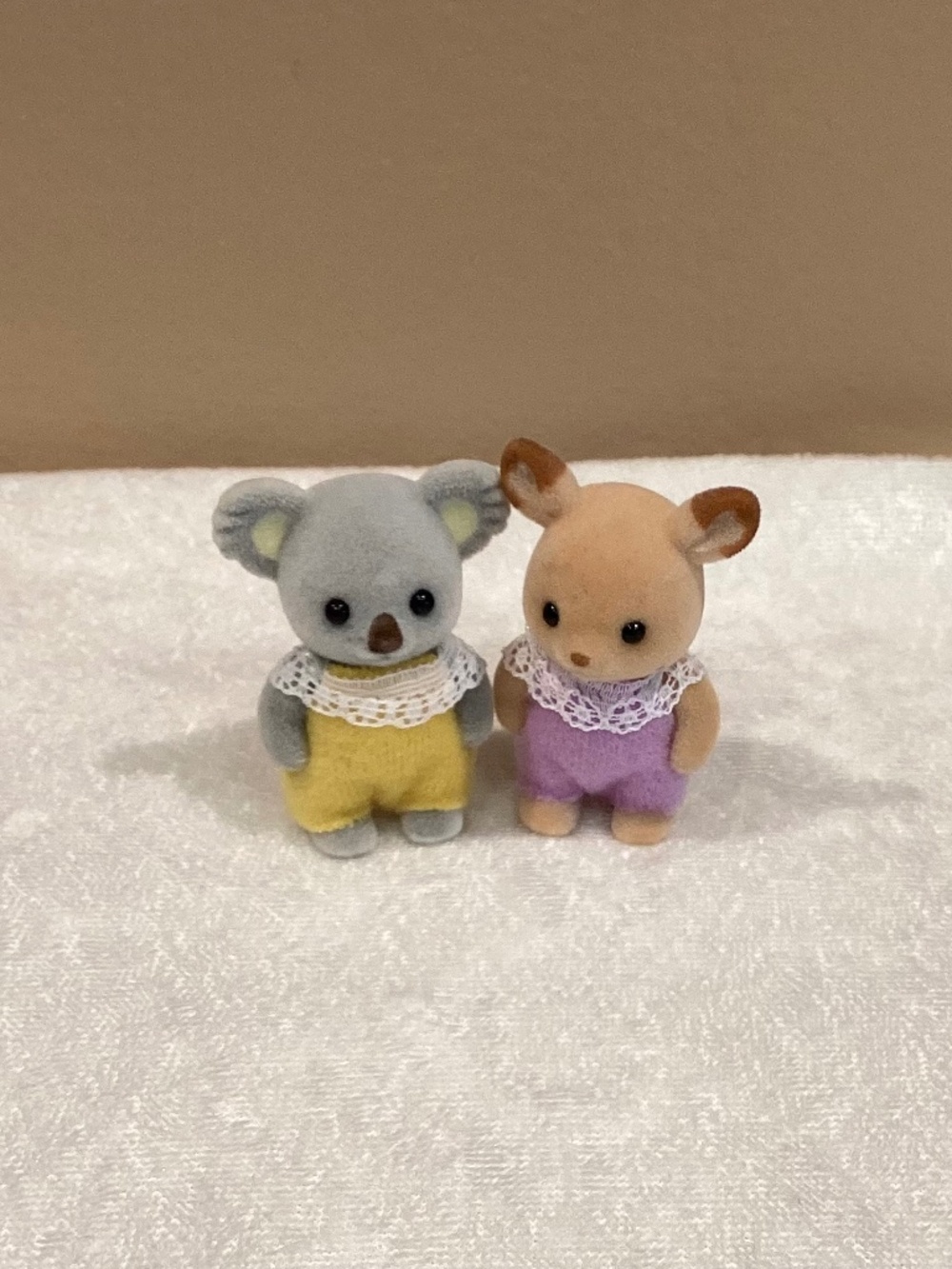 Lot of 2 Sylvanian Families Calico Critters Baby Koala & Baby Deer